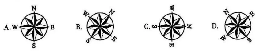 2025年江苏卷地理高考真题:第1~3题.地图方向、加拿大最东端斯比尔角圣约翰斯市旅游简图.——《江苏教育》官方答案与解析 第2张