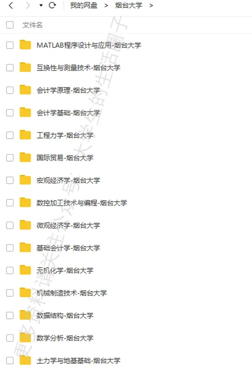 烟台大学期末考试多科目历年试卷真题免费领取,烟大同学的专属福利来了! 第6张