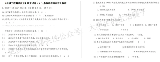 浙江理工大学期末考试多科目历年试卷真题免费领取,浙理工同学的专属福利来了! 第9张