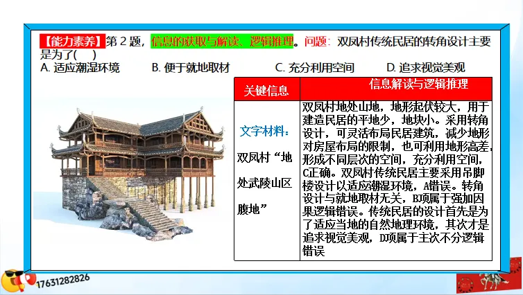 高考微专题《高考真题分类官方解析合集》城镇、乡村区位与空间结构 (选自:城市与自然环境) 第44张