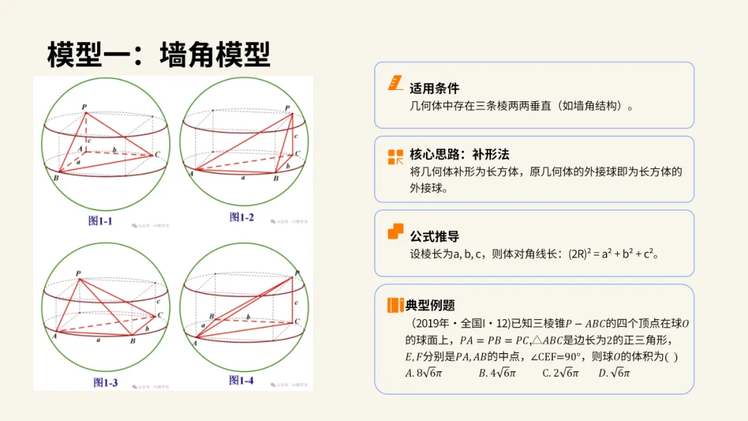 研模型·解真题·共成长|聂桂明名师工作室开展几何体外接球十大模型专题教研 第18张