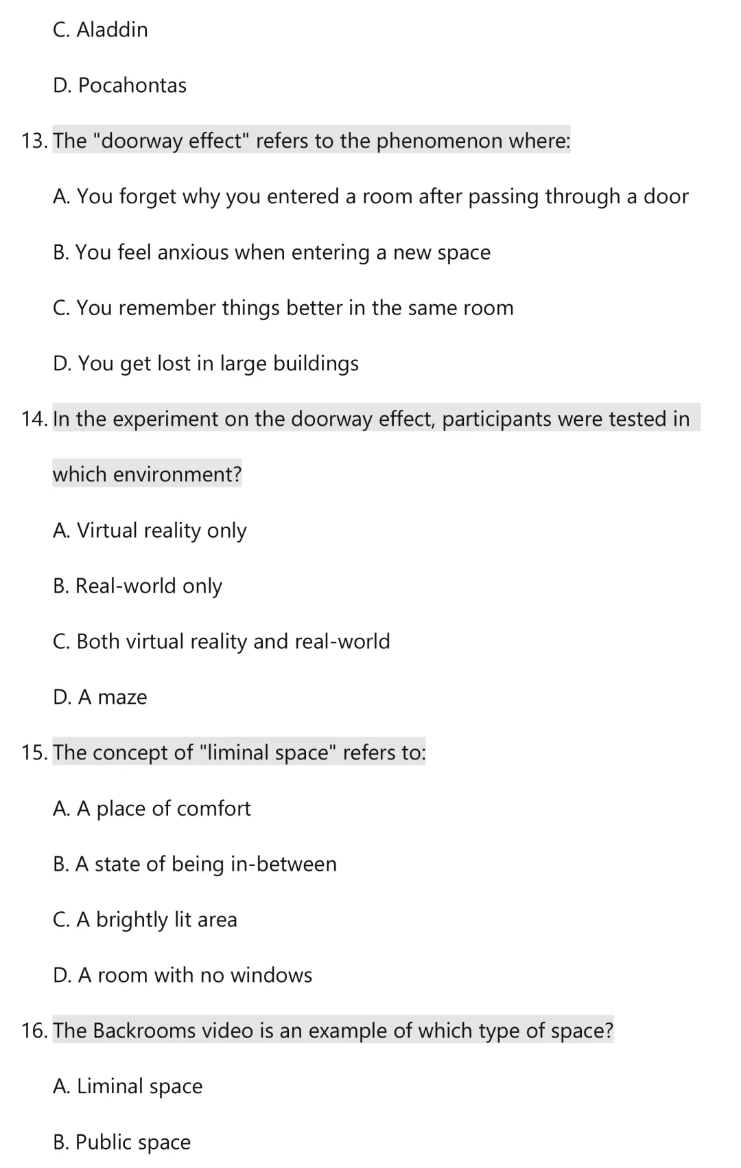 WSC模拟真题:艺术&音乐部分|2026世界学者杯备赛攻略 The World Scholar's Cup 第25张