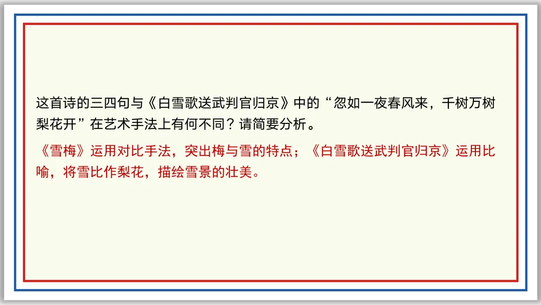 中考古诗词分主题一遍过②:边塞军旅 57张PPT 第57张