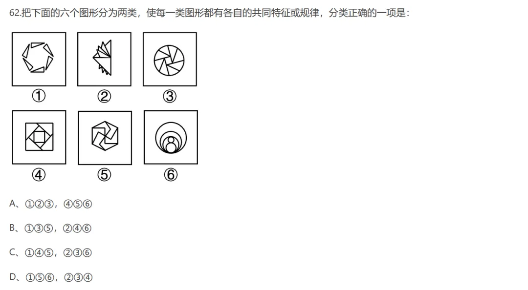 图形判断推理 | 公务员考试行测真题解答(陕西省2022_2) 第1张