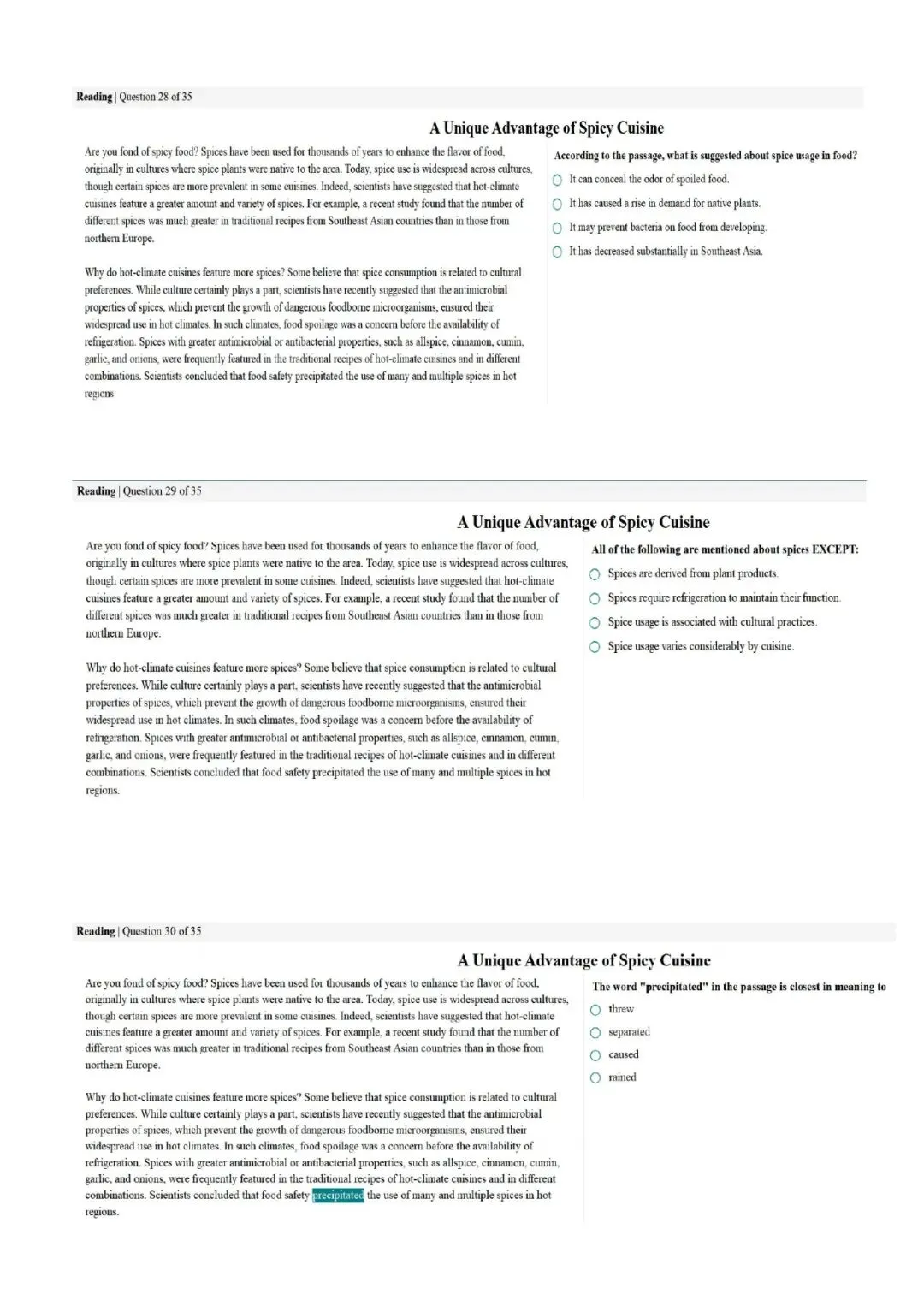 新托福第024套20260308真题(图片版) 第5张
