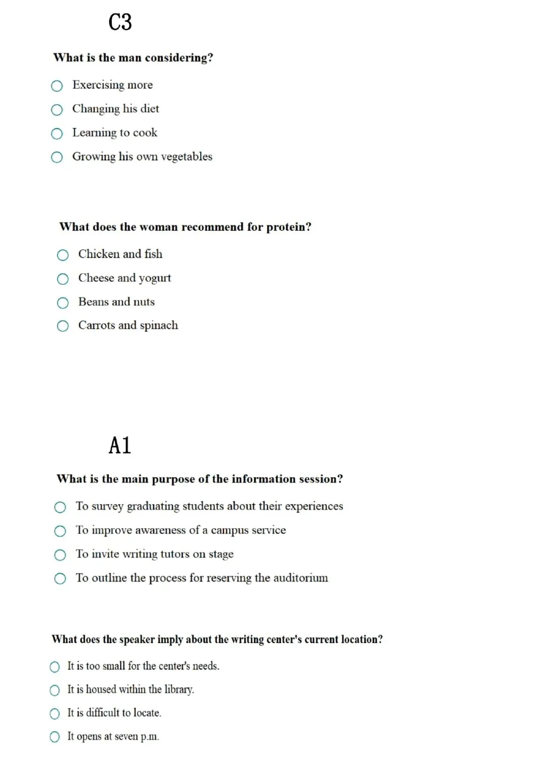 新托福第024套20260308真题(图片版) 第15张