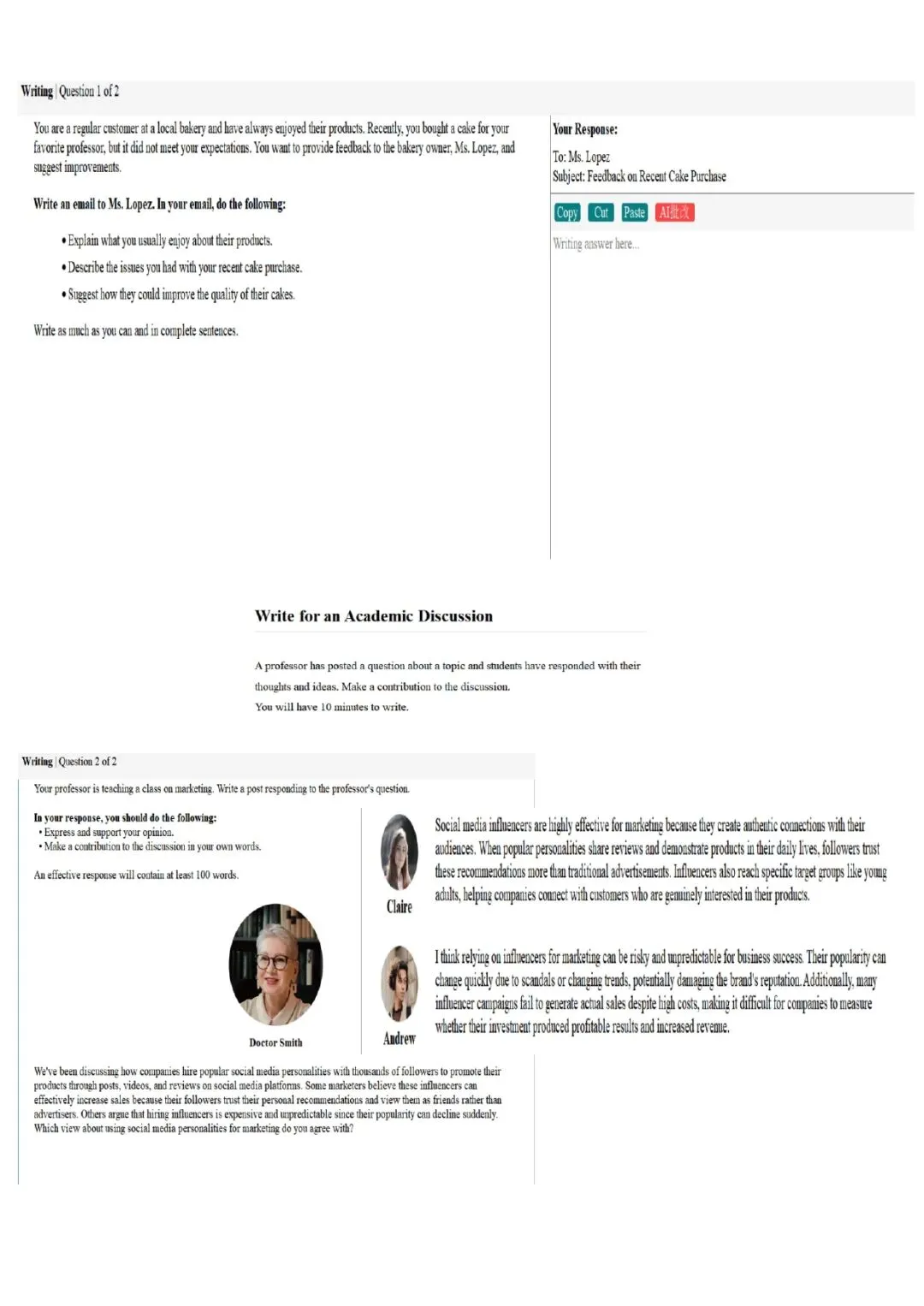 新托福第024套20260308真题(图片版) 第27张