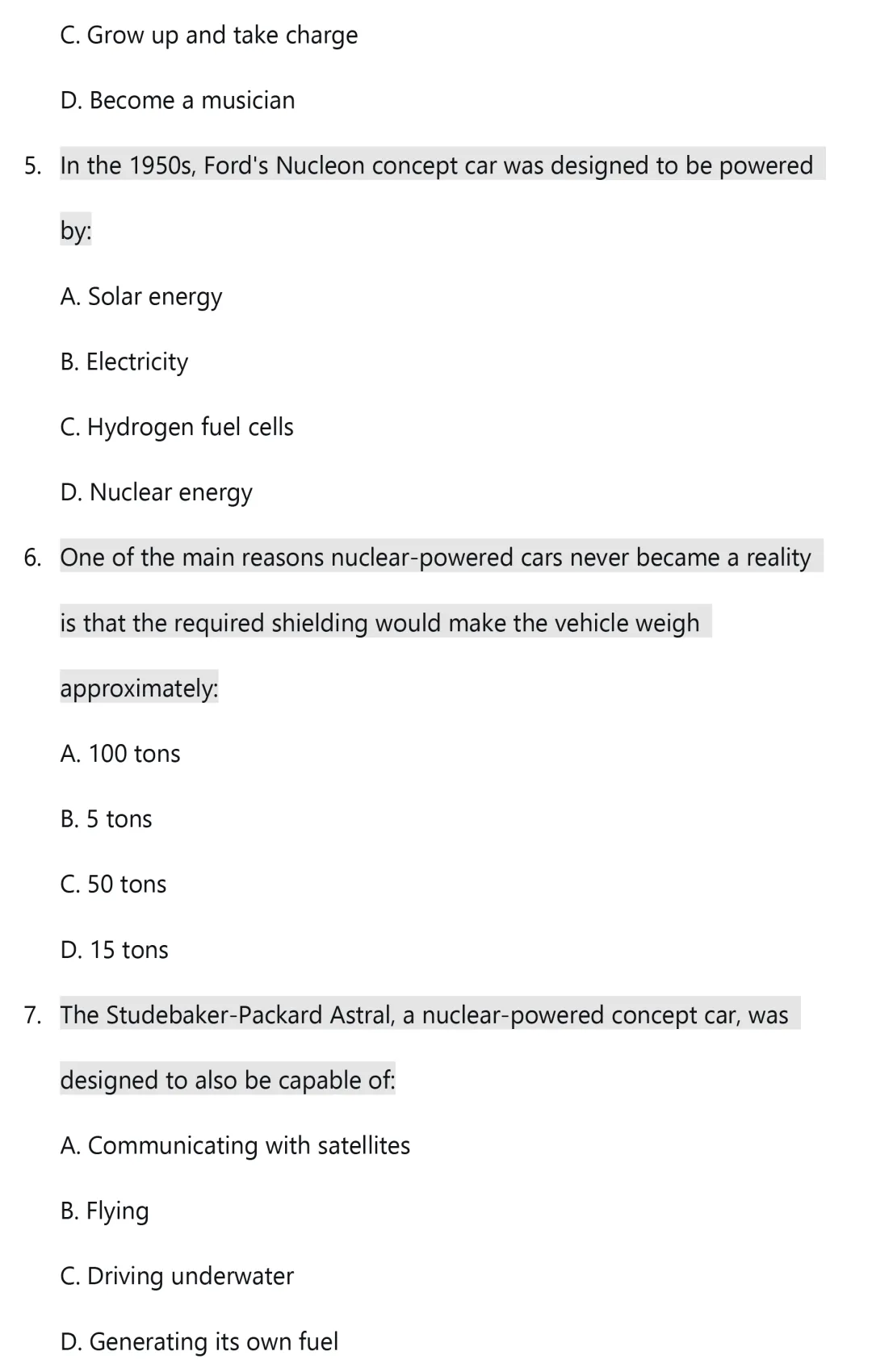 WSC模拟真题题库:通识部分|2026世界学者杯备赛攻略 The World Scholar's Cup 第17张