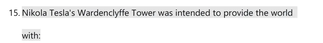 WSC模拟真题题库:通识部分|2026世界学者杯备赛攻略 The World Scholar's Cup 第21张