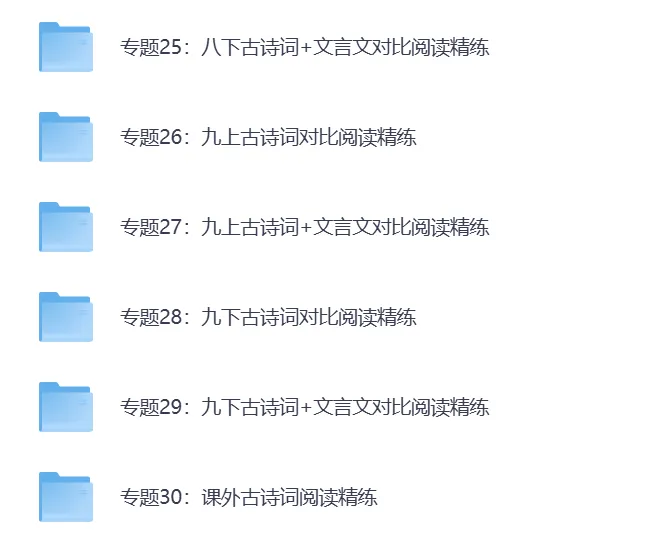 2026中考总复习语文专项集 | 可下载打印 第6张