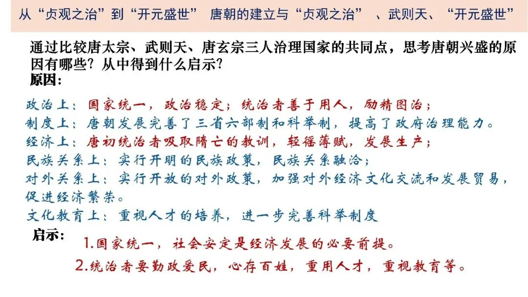 中考历史一轮复习:七年级下册第一单元复习课件(可下载) 第7张