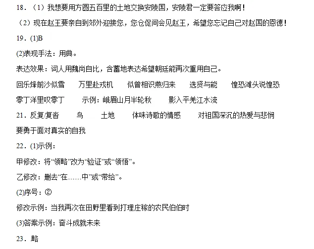 2025年四川省南充市中考语文真题 第3张