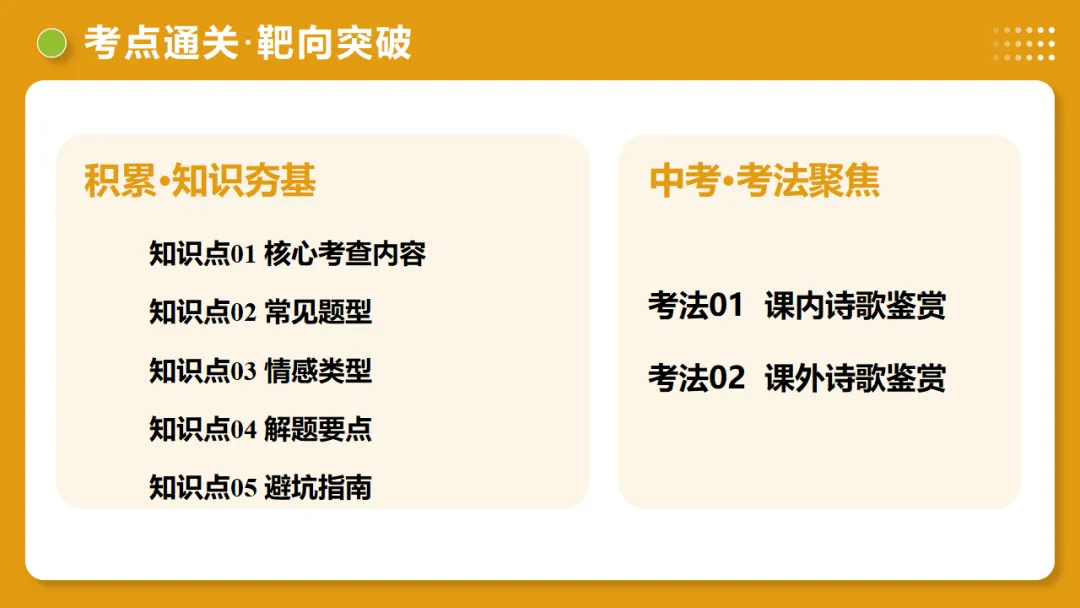 2026年中考复习古诗词阅读第4讲 情感主旨讲练测 第11张