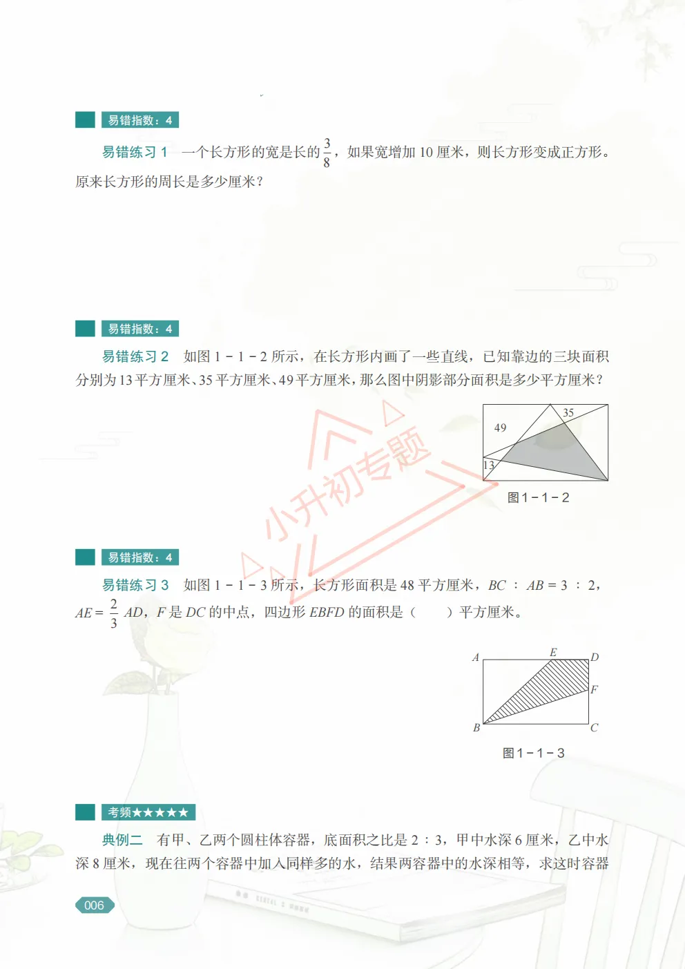 【小升初数学复习】小升初计算真题专题14:解方程或解比例(六)练习52道(简易方程)专项练习(附答案)六年级数学下册小考总复习 第5张