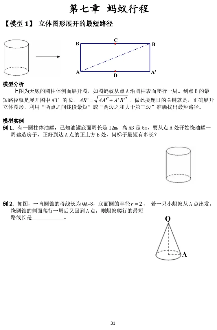 中考模型解题策略讲义 第13张