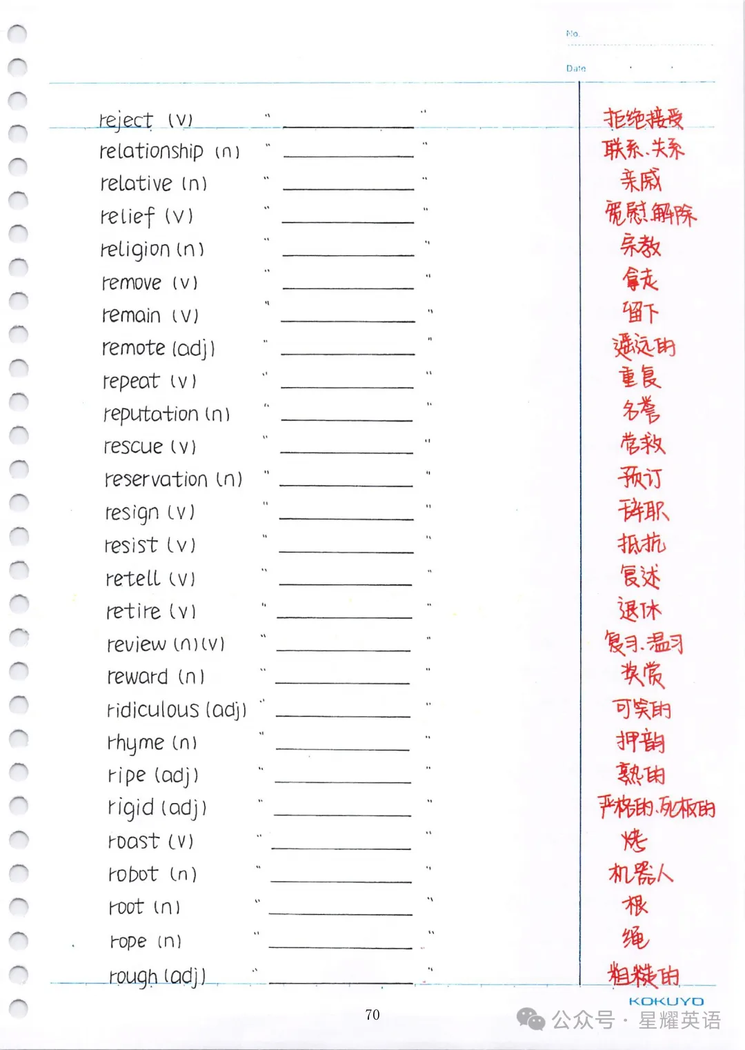 中考英语必考3500词汇 第68张