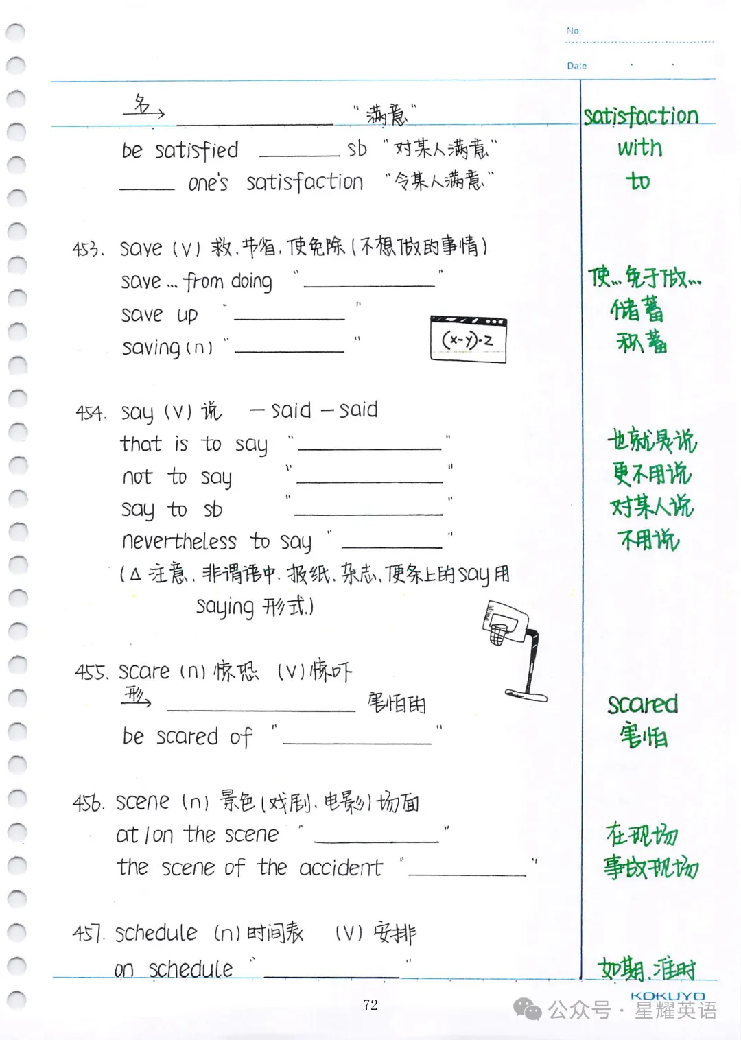 中考英语必考3500词汇 第70张