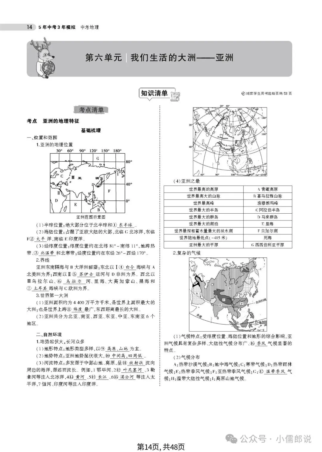 中考复习‖中考总复习之《专题知识要点》复习 第16张