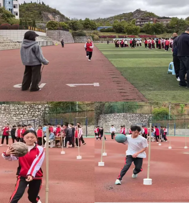 普定县第二中学完成九年级体育中考模拟测试 第5张