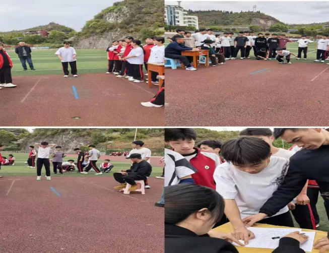 普定县第二中学完成九年级体育中考模拟测试 第6张