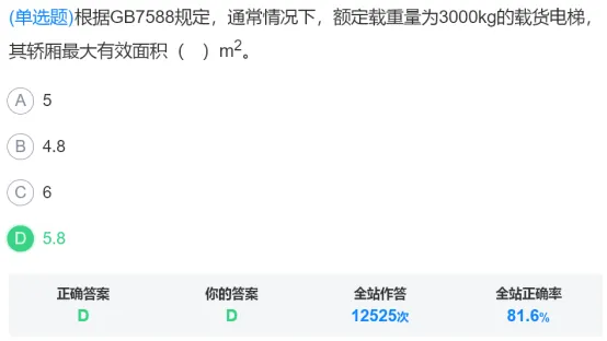 真题回顾+难度对比+通过率预估,2026电梯检验员/师考情总结 第16张