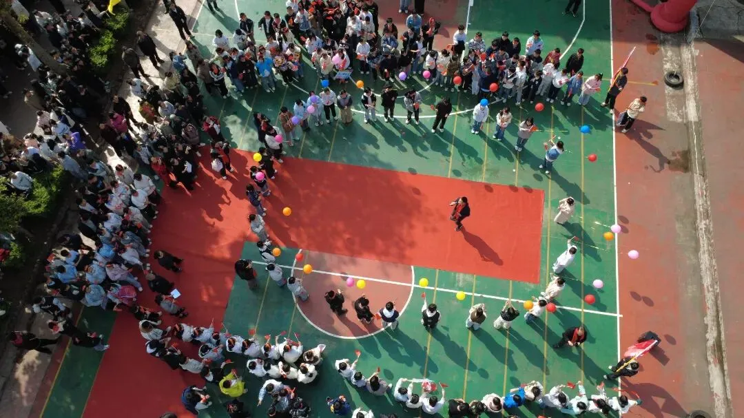 誓师砺剑逐梦行,玉兴少年耀中考 ——中江县玉兴镇初级中学校2026年誓师大会 第26张