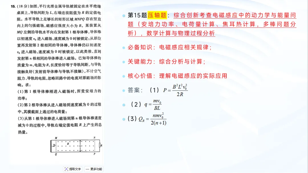 2025年物理真题评析及复习建议(安徽卷) 第11张