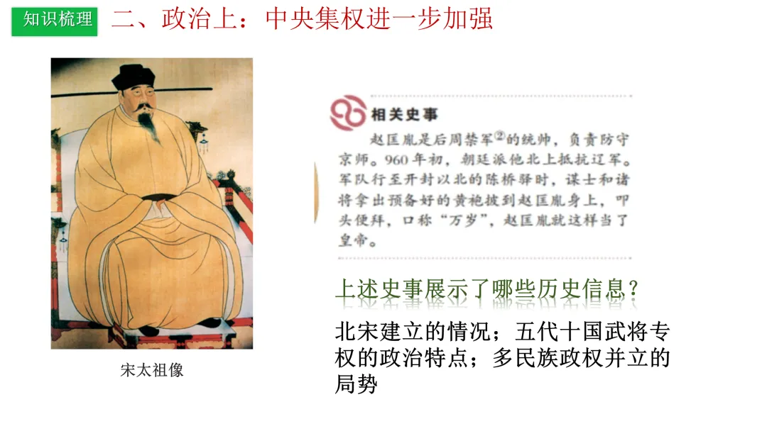 中考历史一轮复习 中古史 第五讲 辽宋夏金元时期 民族关系的发展与社会变化 第12张