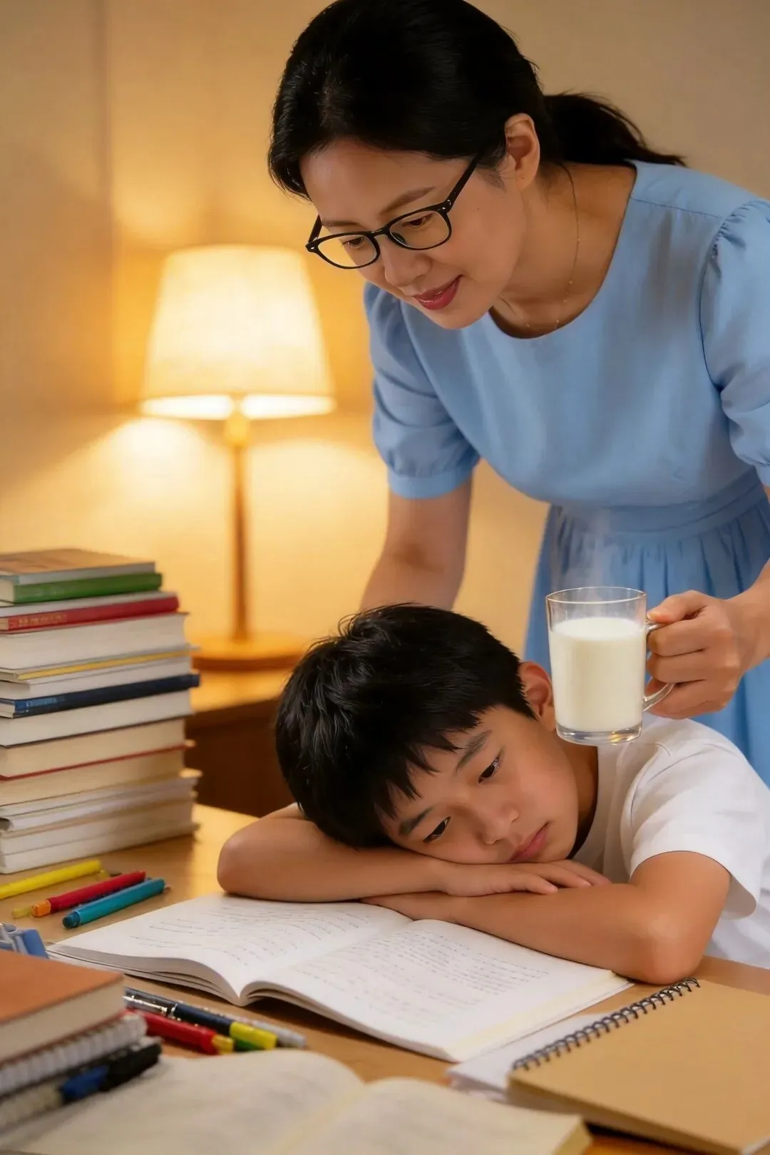 中考倒计时不足100天!别逼孩子硬扛,3句话让焦虑变动力 第1张