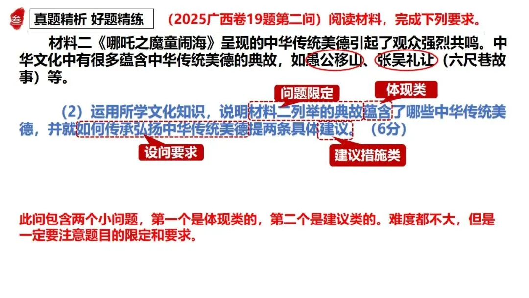高正团队2026跟着真题学答题专题5 文化传承与文化建设 第5张