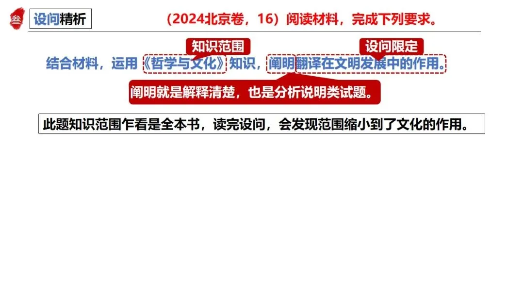 高正团队2026跟着真题学答题专题5 文化传承与文化建设 第32张