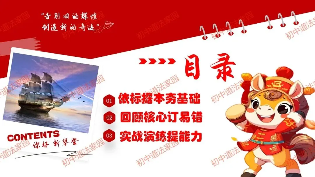 中考政治丨道德与法治一轮复习 专题21 守望精神家园 第2张