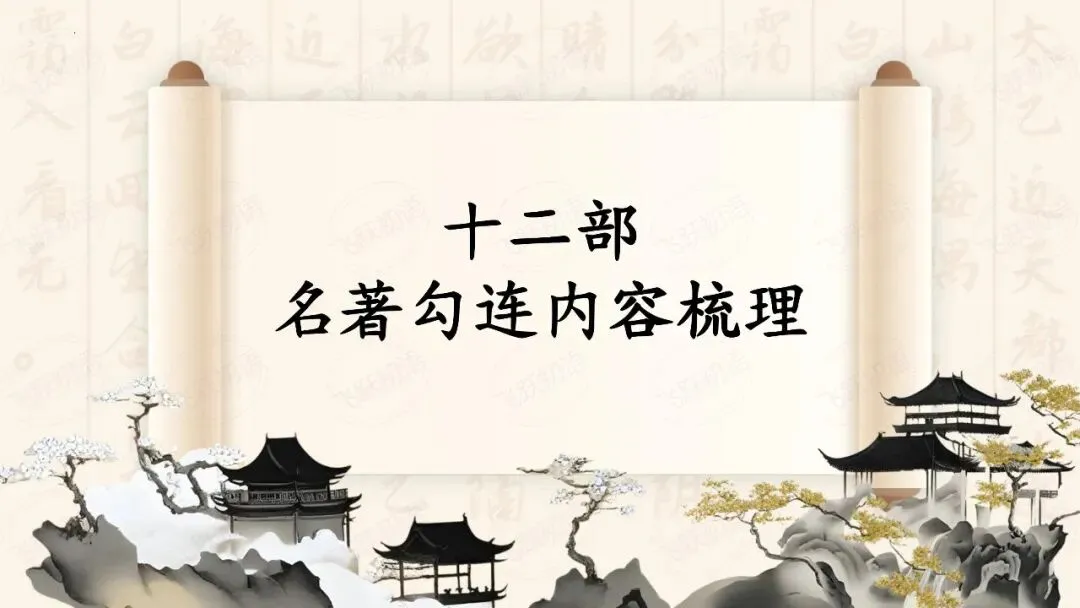 2026中考语文名著阅读勾连内容梳理与复习专题(复习课件分享) 第1张