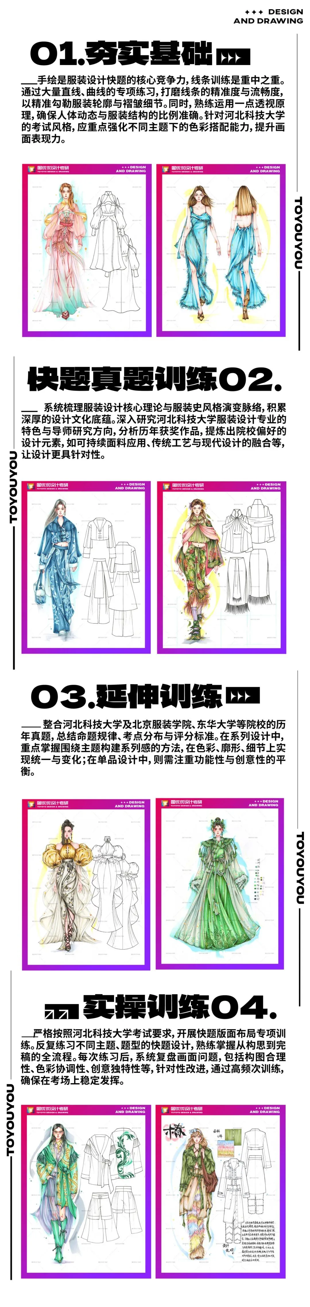 【图优优·真题解析】超详细!2026年河北科技大学服装设计手绘解析,为你点亮指路明灯,不容错过! 第17张