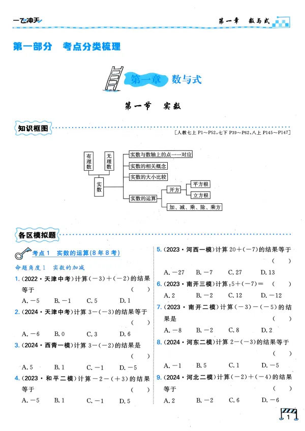 【资料分享】2026版《一飞冲天》中考专项试题分析(全7科)电子版免费领! 第5张