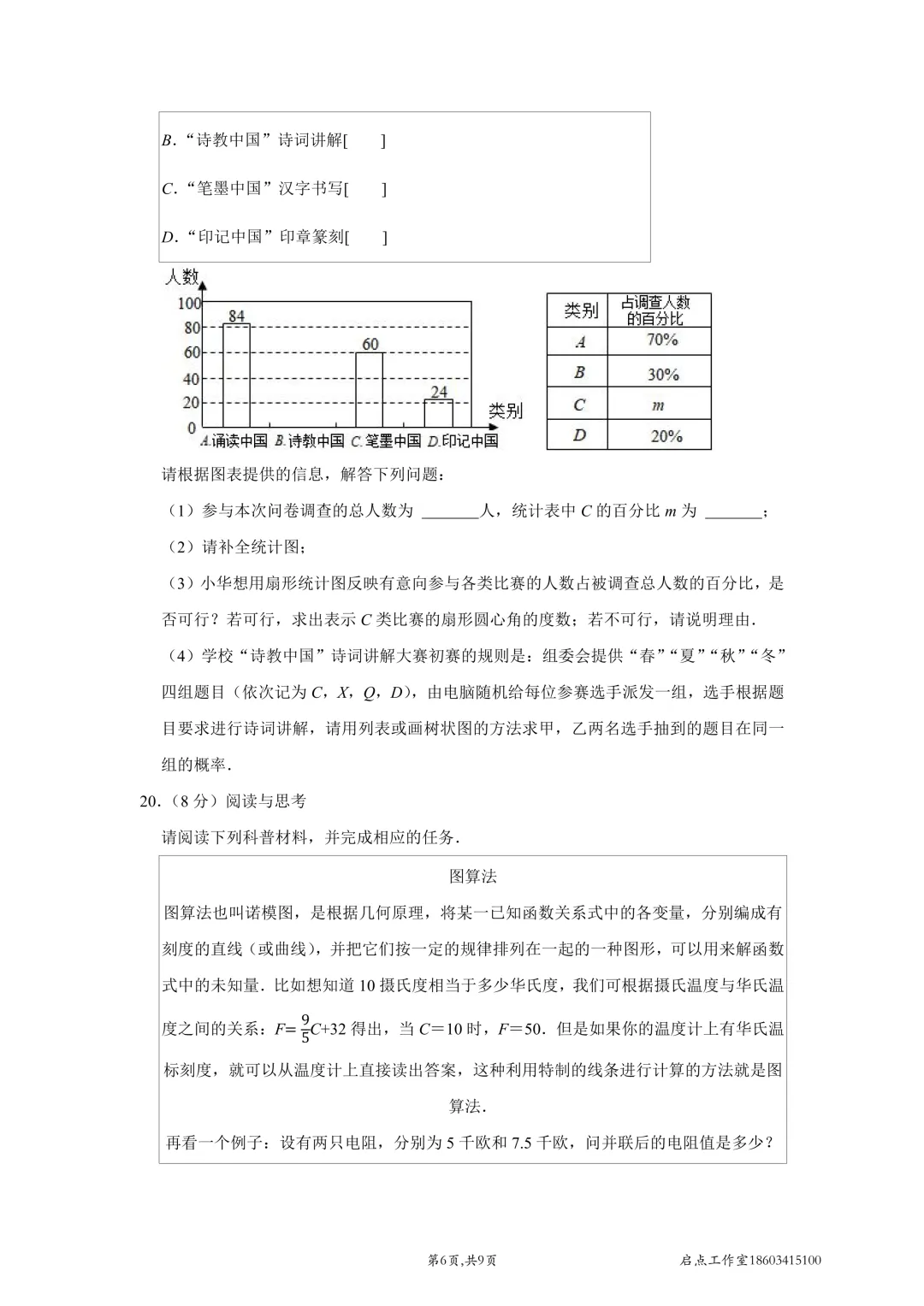 【中考真题】2021山西中考真题 第16张