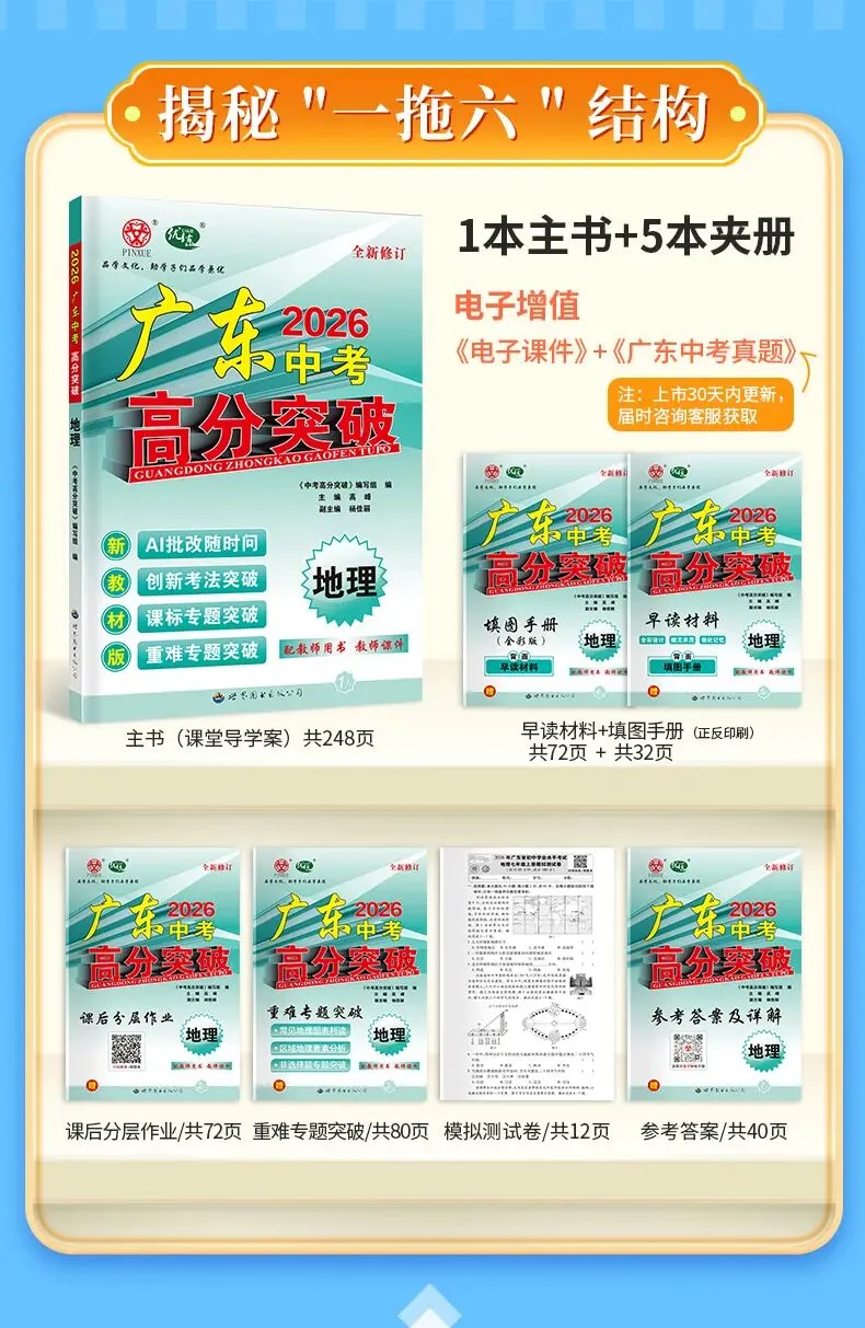 2026年广东省初中学业水平考试地理模拟卷(含答案) 第13张