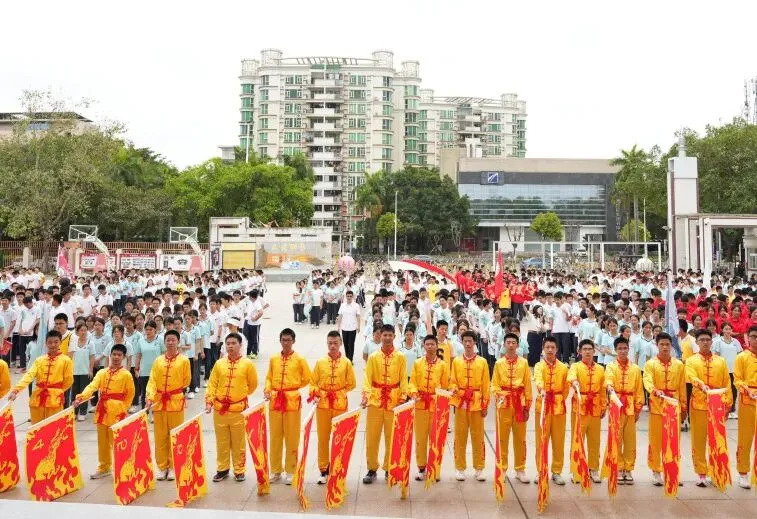 中山中考冲刺!中山多校举行百日誓师!(第一弹) 第18张