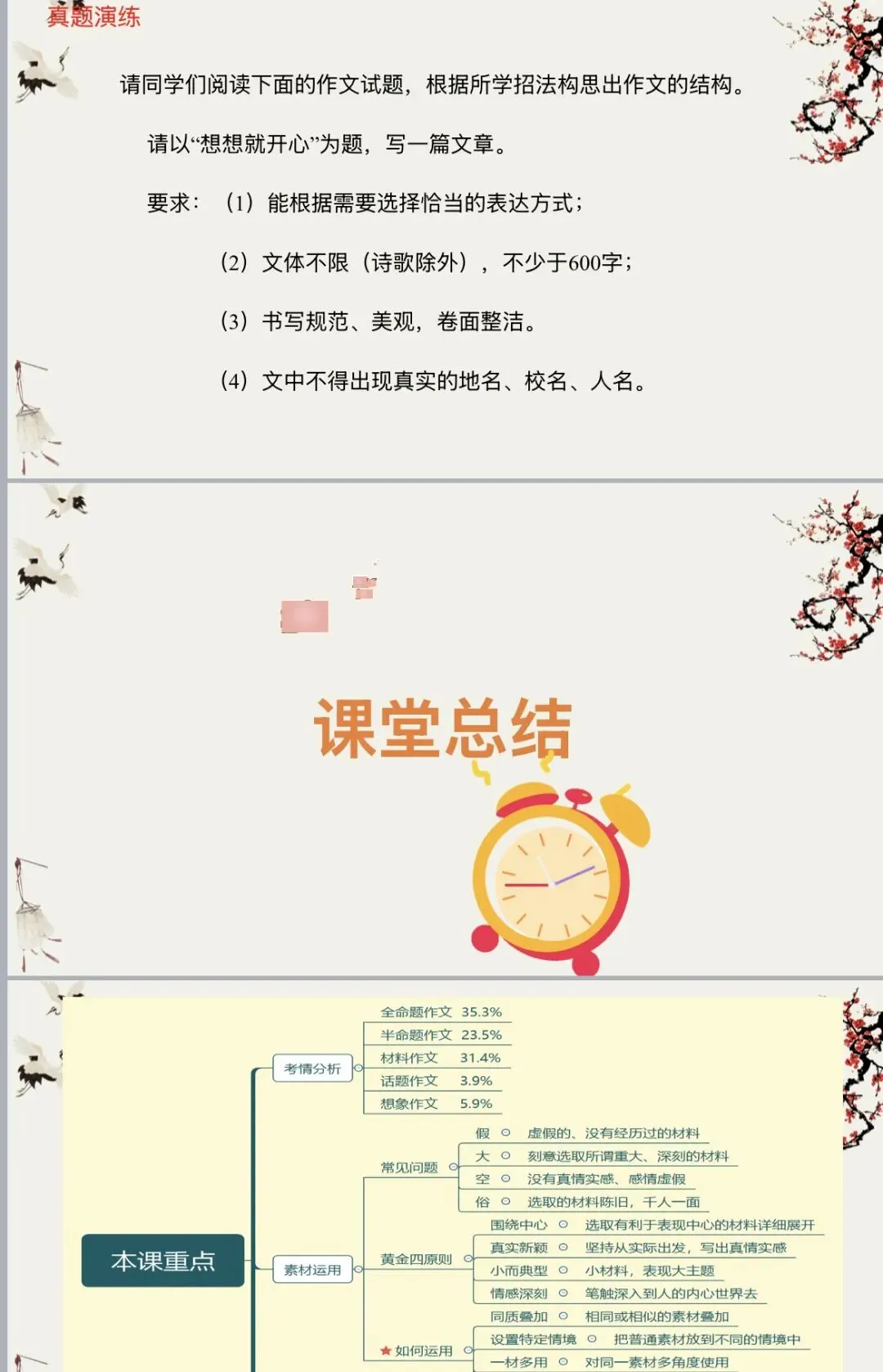 中考作文复习(五)选材 第19张