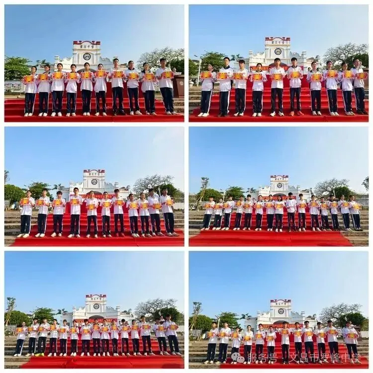 文昌市罗峰中学2026年中考百日誓师大会圆满举行 第11张