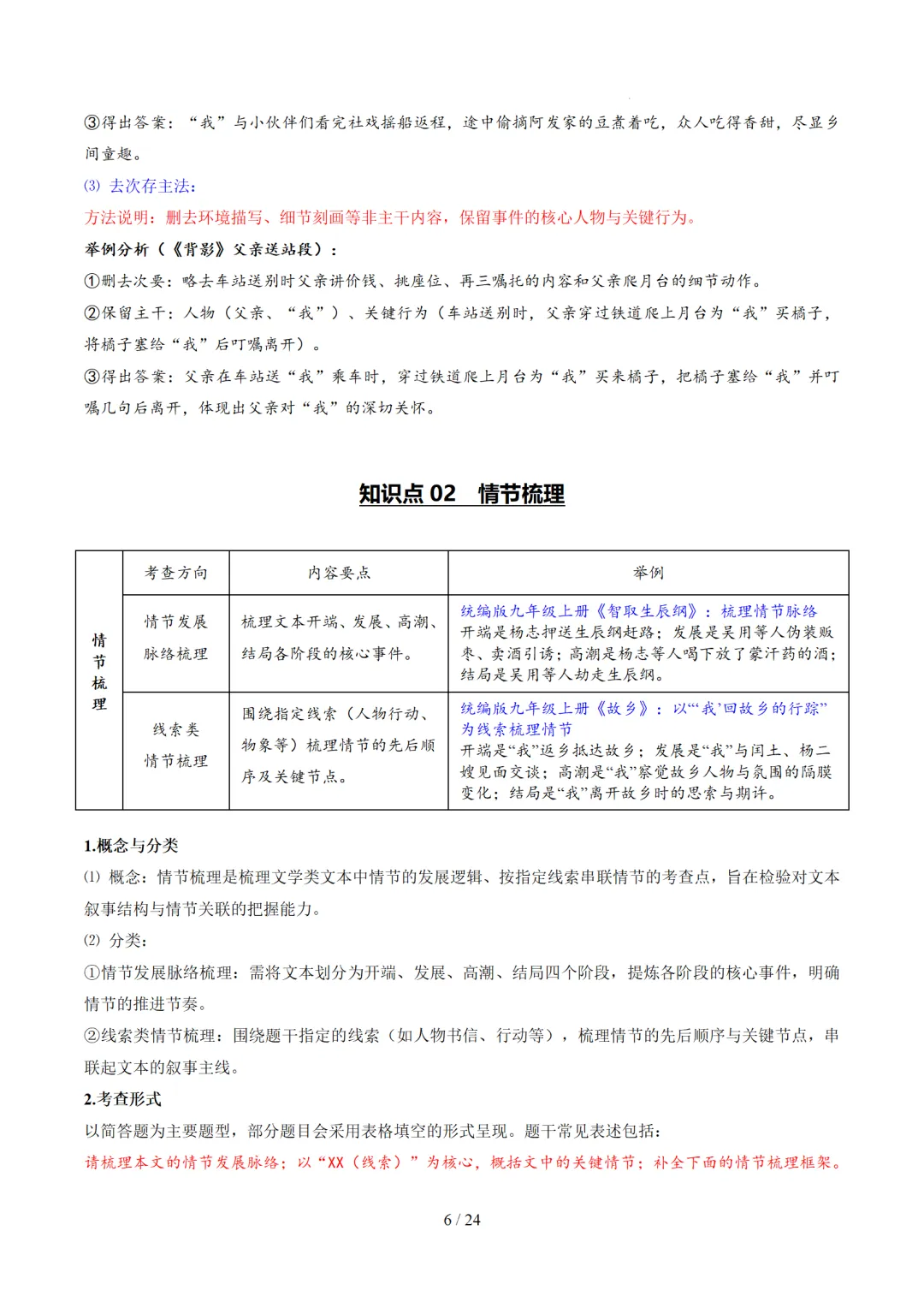 2026年中考复习记叙文阅读第1讲 内容概括与情节梳理 讲练测 第52张