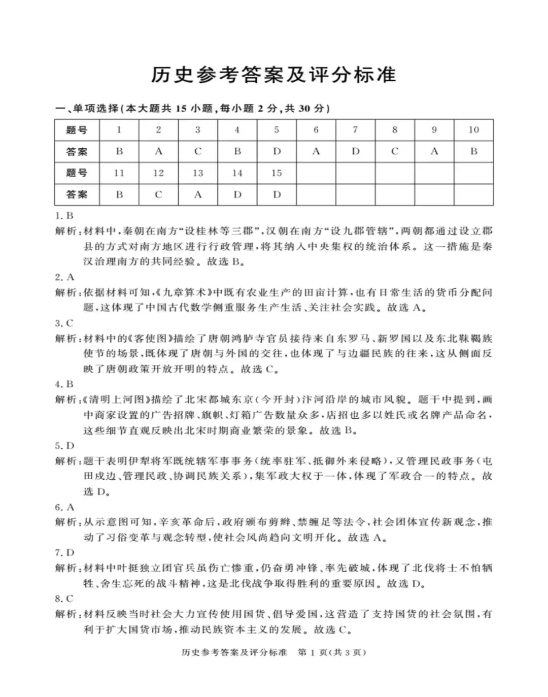 百校联赢2026初三一模真题卷及答案!试卷分享!! 第8张