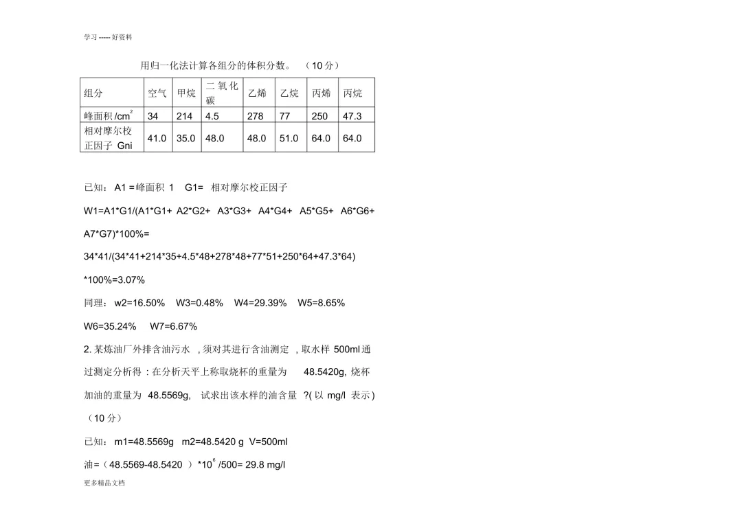 【试卷一】化学检验工题库 第15张