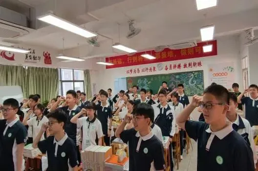 百日鏖战,中考必胜——河源市深河中学2026届中考百日誓师活动圆满举行 第28张