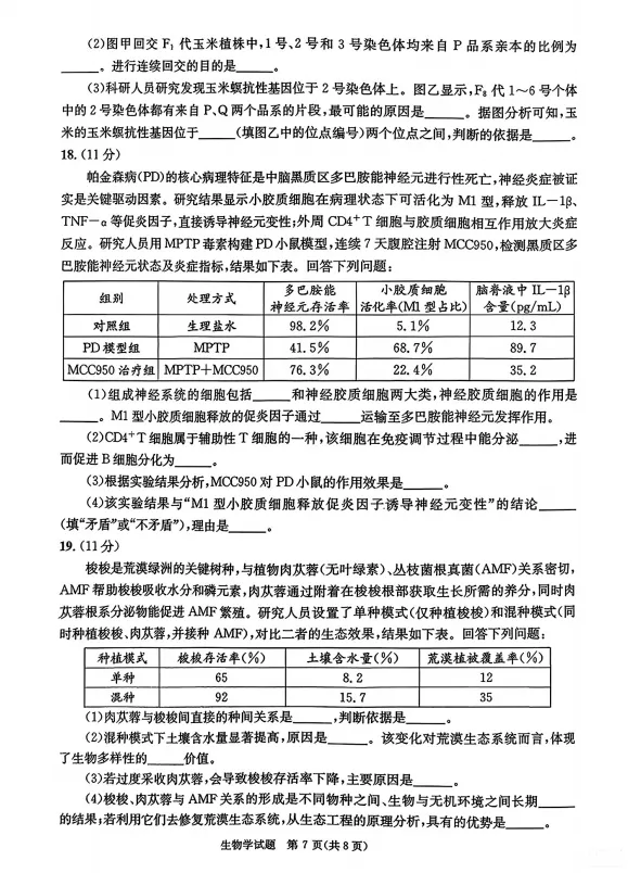 高清版~2026届成都二诊全科试卷及答案 第80张