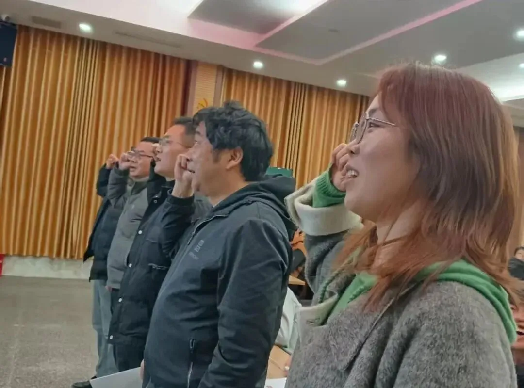 坚定信念  全力以赴——新厂初中中考动员大会圆满举行 第8张