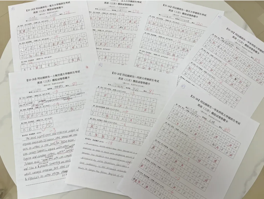 上海插班生考试进阶阶段|同达第三轮4月模考,贴合考情稳提分 第10张 上海插班生考试进阶阶段|同达第三轮4月模考,贴合考情稳提分 第10张