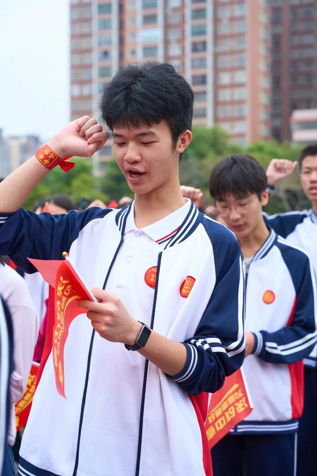 百日冲刺,逐梦中考!七秩芳华,必谱华章! ——兴宁市华侨中学2026届百日誓师大会燃爆全场! 第41张