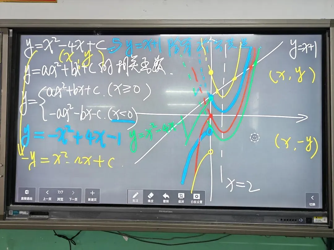 中考选择压轴题二次函数抛物线分段对称 第1张