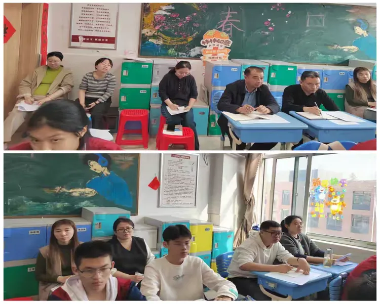 精准把脉明方向,踔厉奋发赢中考|记滨城区教体局教研室莅临我校指导毕业班教学工作 第11张